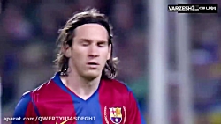 اول بازی رونالدو و مسی