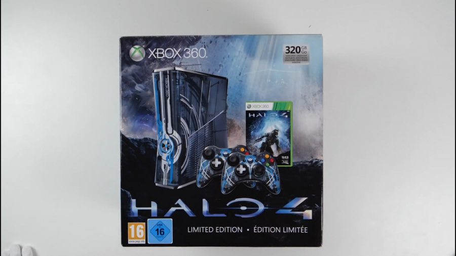 آنباکسینگ کنسول  Xbox 360 Halo 4 Limited Edition Bundle