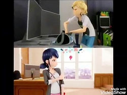 شباهت های مرینت وادرین لطفا دن...