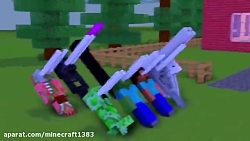 انیمیشن ماینکرافت مدرسه هیولا...