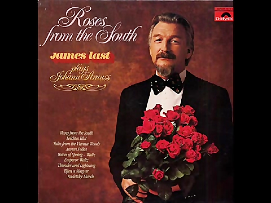 James last. Иоганн Штраус Rosen aus dem Suden. Оркестр Джеймса ласта.