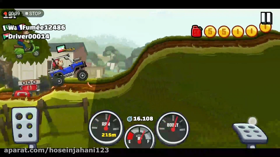بازی Hill Climb Racing 2 - گیم پلی