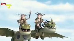 کارتون اژدها سواران _ هیولای م...