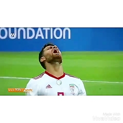 تیم ملی ایران  بالاست پرچم
