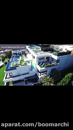 خانه ای جذاب با معماری داخلی