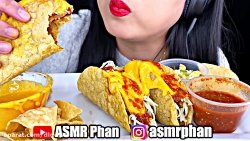 چالش صداي غذا _ خوردن تاکو (غذ...