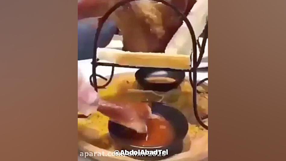 مرغ مجلسی ترمیم سوختگی