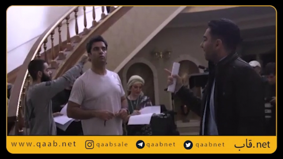 پشت صحنه قسمت بیست و دوم سریال دل زمان60ثانیه