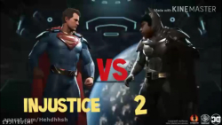 گیم پلی بازی خفن Injustice2 برای موبایل.
