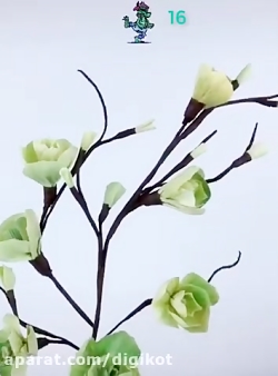ایده های جالب برای ساخت گل مصن...