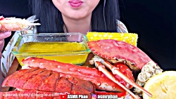 چالش صداي غذا _ خوردن غذاهای د...