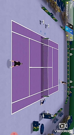 گیم پلی و گرافیک بازی 3D Tennis اندروید