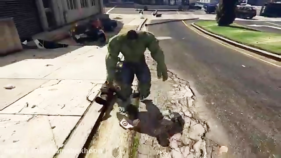 نبرد بی رحمانه اسکورپیون Scorpion و هالک در جی تی ای وی