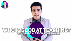 ویدیو آموزش گرامر درس 3 زبان هشتم بخش 2