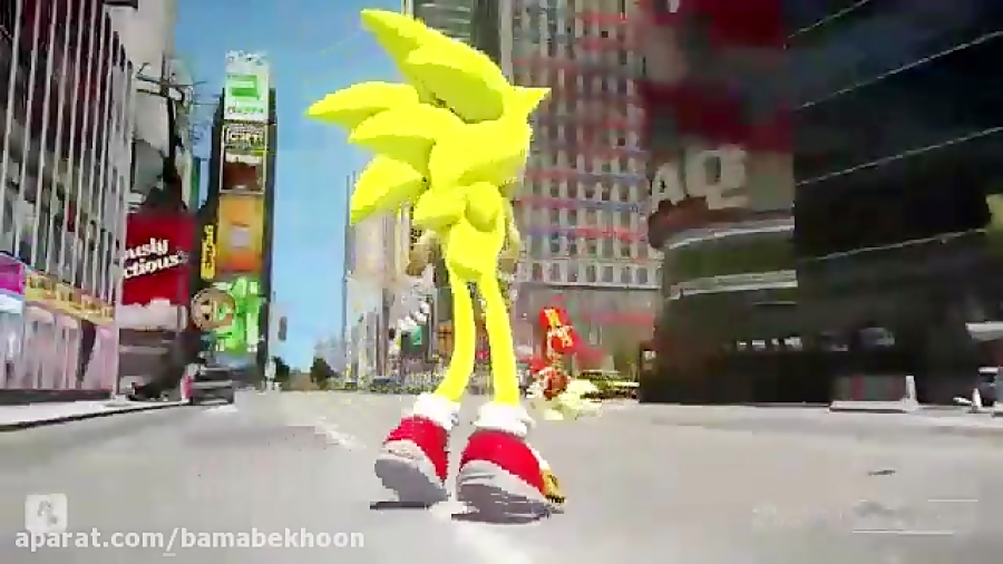 نبرد بی رحمانه سوپر سونیک SUPER SONIC و سوپر شادو در جی تی ای