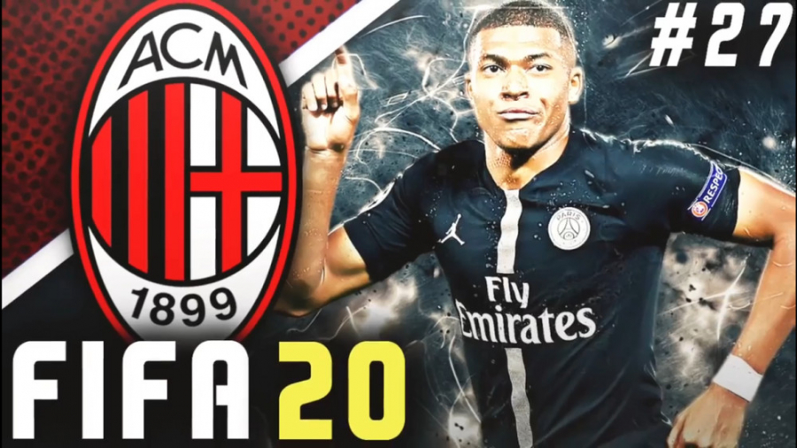 کریر مود میلان قسمت 27 در FIFA 20 امباپه و PSG