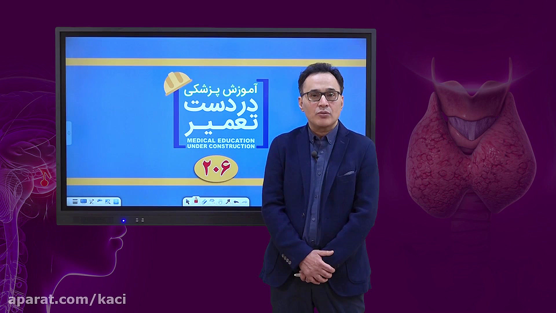 درس غدد و متابولیسم (مبحث هیپوتیروئیدی ناشی از آمیودارون) استوری فشفشه‌ای