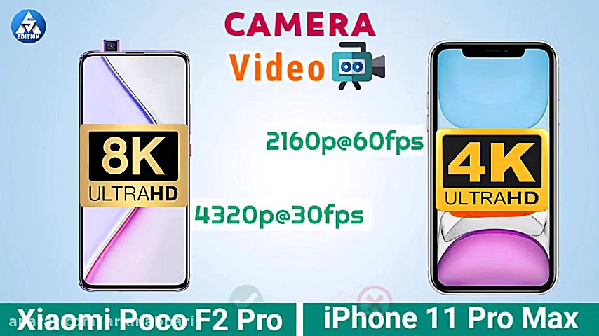 شیائومی Poco F2 یا آیفون 11 پرو مکس سلنا گومز