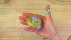 آموزش  ساخت سه مدل خمیر اسلایم...