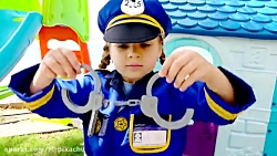 پلیس بازی دیانا و روما | ماجرا...