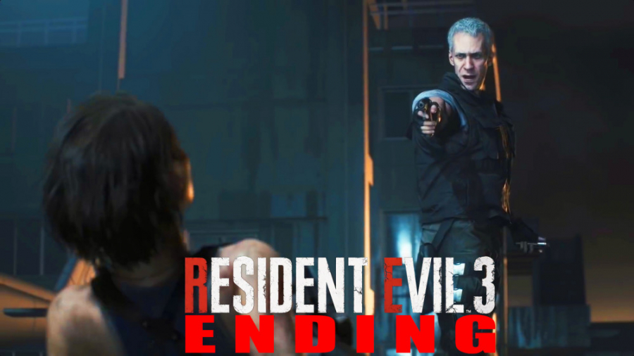 Resident Evil 3 remake ending/پایان!