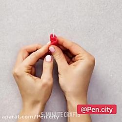 اموزش ساخت کاردستی جالب با وسا...