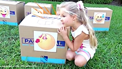 دیانا و جعبه های اسباب بازی |...