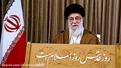 سخنرانس رهبر انقلاب در روز قدس