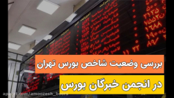 بخشی از جلسه انجمن خبرگان بورس...