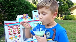 دیانا بستنی فروش می شود ماجراه...