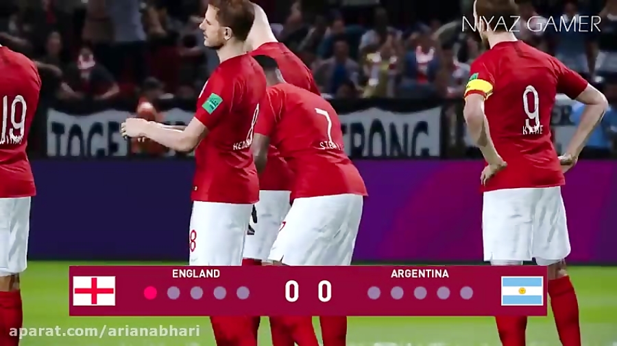 PES 2020 | پنالتی انگلیس و آرژانتین