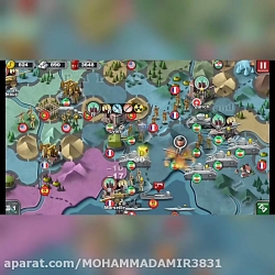 جنگ جهانی با کشور ایران و حمله به فرانسه در بازی World conqueror 3
