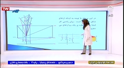 پایه دوازده رشته معماری داخلی علم مناظر و مرایا درس پرسپکتیو 4 خرداد 1399