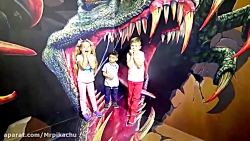 دیانا در پارک دایناسور ها ماجر...