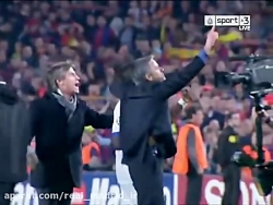 خوشحالی معروف مورینیو در نئوکم...