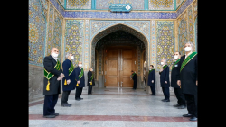 کلیپ بازگشایی حرم مطهر حضرت فا...