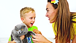 ولاد و نیکی در جستجوی بچه گربه...