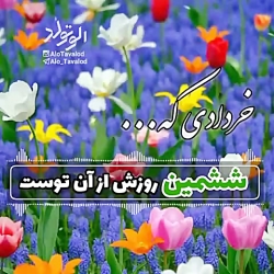 کلیپ تبریک تولد ۶ خرداد | کلیپ...