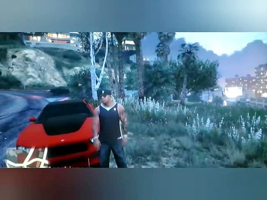 مکان دو ماشین فول اسپرت شده در gta v