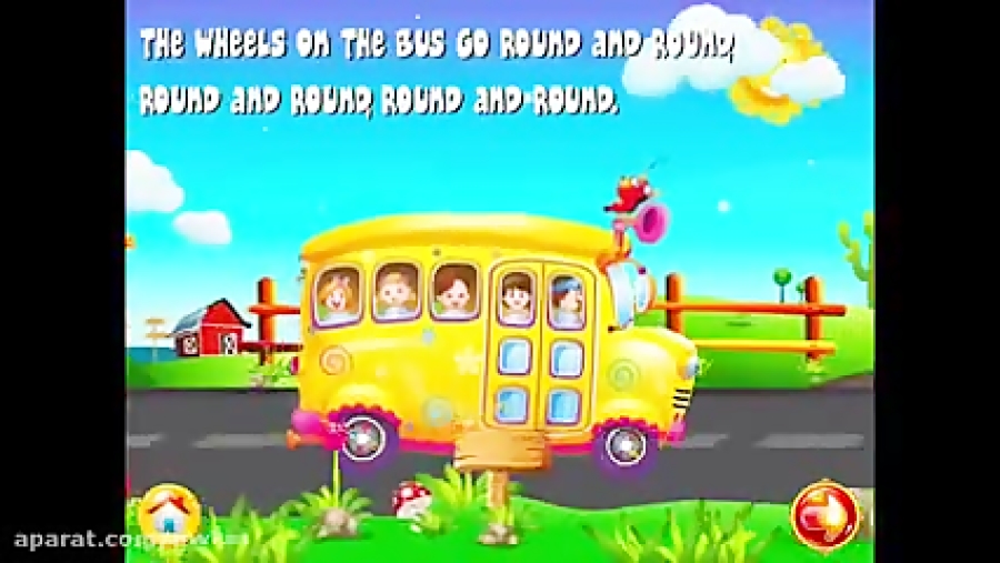 کلیپی دیدنی از تریلر The Wheels On The Bus Sing Along!