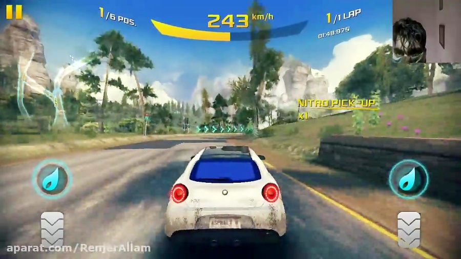 گرافیک فوق العاده asphalt 8 در مرحله چین