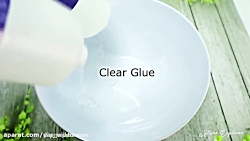 اموزش ساخت اسلایم صورتی