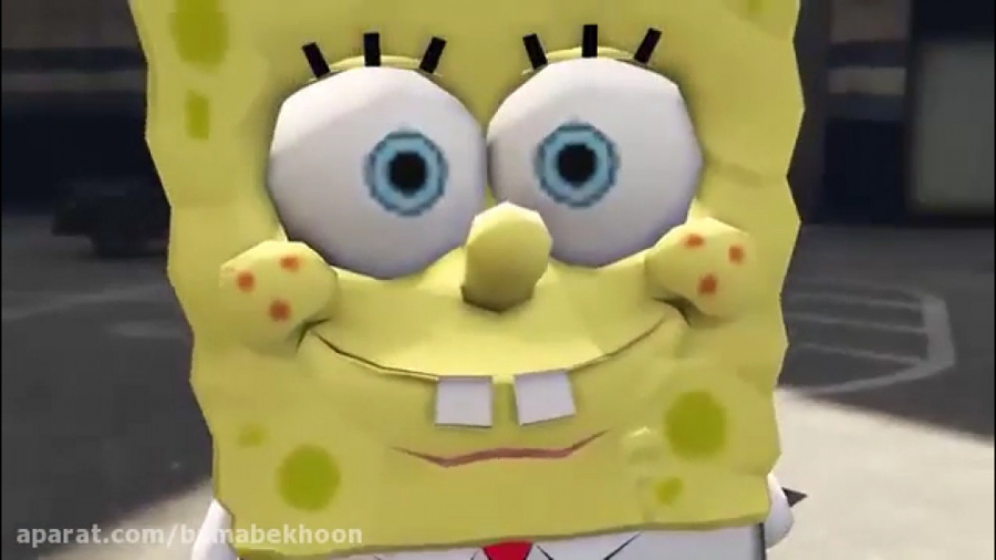 مبارزه جذاب باب اسفنجی و سونیک و شادو در 5 GTA