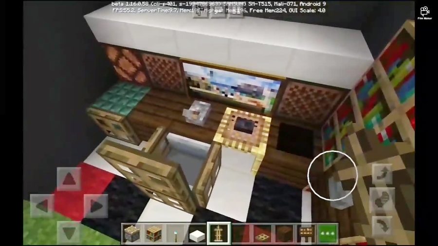 اتاق گیمینگ در minecraft اگه میخواید اموزش را بزارم ۲۰ لایک کنید