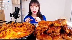 چالش فود اسمر کره ای Food asmr