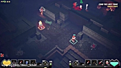 گیم پلی بازی Minecraft Dungeons
