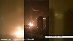 آتش سوزی و انفجار انفجار بندر...