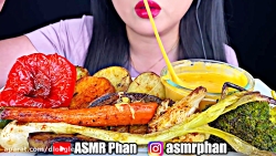 چالش صداي غذا _ سبزیجات کبابی...