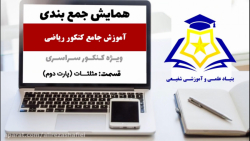 همایش جمع بندی سال دوازدهم ،درس ریاضیات (مثلثات 2 )،استاد کرمی