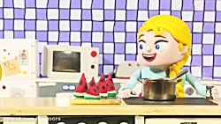 انیمیشن السا و انا - لباس هندو...